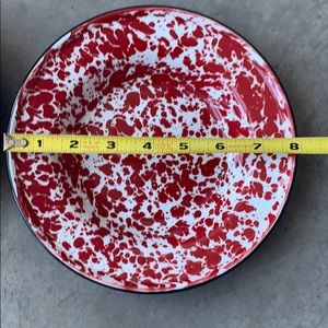 Vintage Enamelware - Salad Bowls - Set of 4